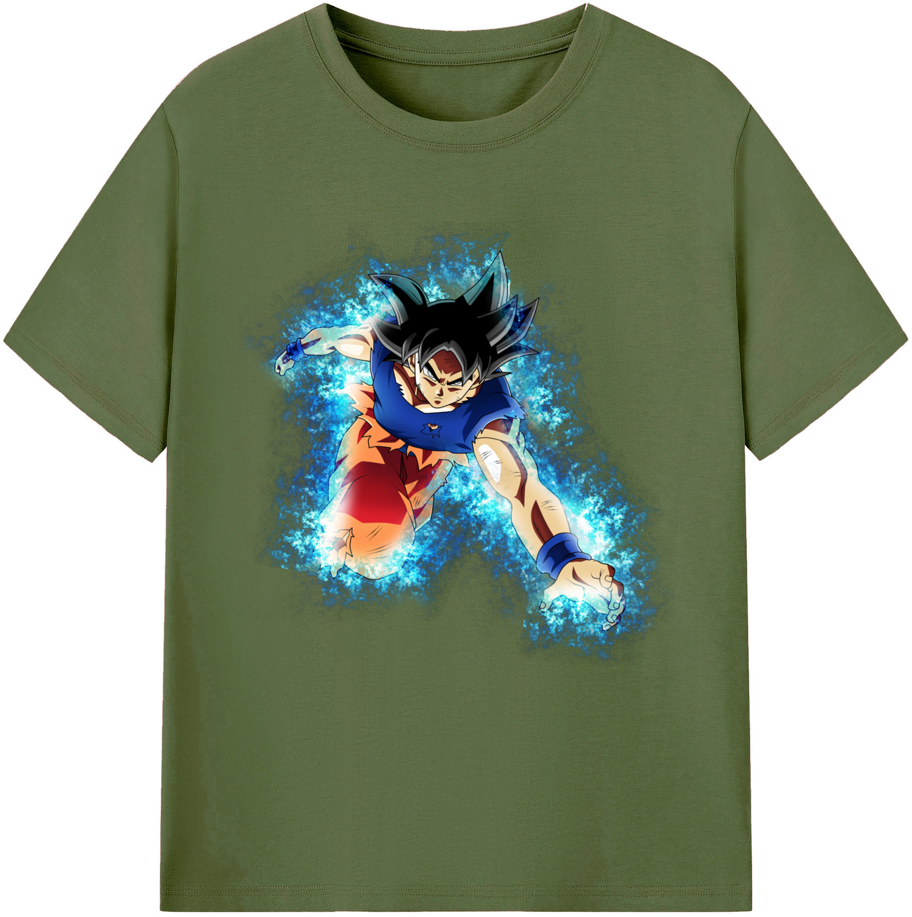 （画像用） ドラゴンボール 孫悟空（そん ごくう）Son Goku カカロット DRAGON BALL Kakarotto 綿100％半袖Tシャツ（フロントプリント）